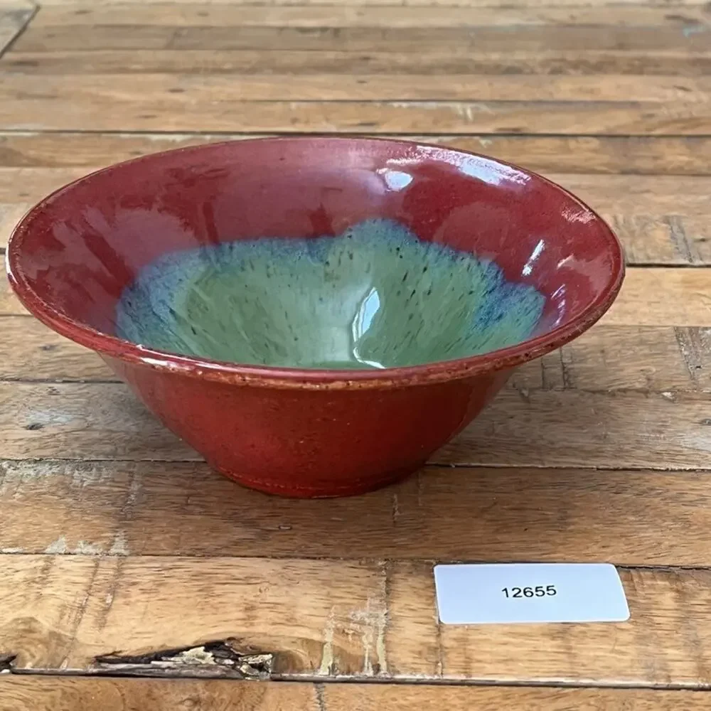Studio Art Pottery Hand Thrown Ceramic Bowl 7